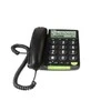 Doro PhoneEasy 312cs telefonas su dideliu mygtuku, juodas
