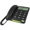 Doro PhoneEasy 312cs telefonas su dideliu mygtuku, juodas