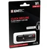 Emtec USB3.2 Spustelėkite Secure B120 16GB