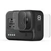 Apsauginiai GoPro HERO8 ekrano ir objektyvo stikliukai, 4 vnt.
