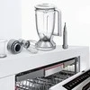 Virtuvinis kombainas Bosch MC812S814 Virtuvės kombainas, MultiTalent 8, 1250 W, Baltas, šiaušto nerūdijančio plieno