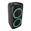 Ibiza FREESOUND400 NEŠIOJAMA GARSO SISTEMA SU AKUMULIATORIUMI BLUETOOTH/USB/TF/RC, 2X 8′′