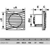 Vlano ventiliatorius Onda 150