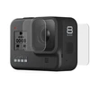 Apsauginiai GoPro HERO8 ekrano ir objektyvo stikliukai, 4 vnt.