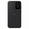 Samsung Galaxy S23+ Smart View piniginės dėklas Juodas