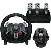 Logitech G29 SE Driving Force žaidimų vairas su pedalais, su „Force Feedback“ technologija + Logitech G Driving Force pavarų perjungimo svirtis, skirta PS5, PS4 ir PC (991-000557)