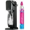 Gazuotų gėrimų gaminimo aparatas SodaStream Art, Juodas