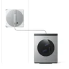 Langų valymo robotas Ecovacs WINBOT W3 OMNI, Baltas/sidabrinis