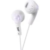 Į ausis įkišamos Ausinės JVC HA-F160WEP "Bass boosting" technologija, "Gumy", baltos