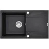 Deante granitinė virtuvinė plautuvė Deante Evora ZQJ G113, Metallic graphite