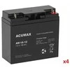 BATTERY 12V 18AH VRLA/AM18-12 ACUMAX EMU
