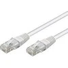 Goobay | CAT 5e patch cable, U/UTP | Baltas RJ45 male (8P8C) | RJ45 male (8P8C)