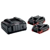 METABO akumuliatorius 18V 4,0Ah LIHD XTREME 2vnt.. + Įkroviklis ASC 290