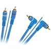 Oem Kabelis 2 x RCA - 2 x RCA + laidas 5 m kampinis - tiesus