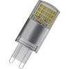 LED lempa Osram T20, G9, 3.8W, 2700K, 470lm, skaidri
