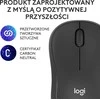 Belaidė pelė Logitech M240 Silent Bluetooth Mouse, grafito spalvos