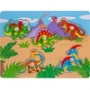SMILY PLAY SPW83597 Dinozaurai medinės dėlionės