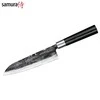 Samura SUPER 5 Universalus virtuvinis peilis Santoku 7,2"/182 mm iš AUS 10 Damasko plieno 60 HRC (5 sluoksniai)