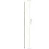 Uždangos nuo saulės stulpas, 250cm, galvanizuotas plienas
