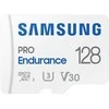 Atminties kortelė Samsung PRO Endurance microSD 128 GB, Baltos spalvos