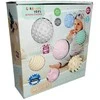 7 sensoriniai kamuoliukai kūdikiams