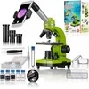 Mikroskopas JUNIOR Biolux SEL Student 40x-1600x Žalias. Vokietija