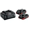 METABO akumuliatorius 18V 4,0Ah LIHD XTREME 2vnt.. + Įkroviklis ASC 290