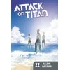 KNYGA Komiksas Manga Attack on Titan Vol 22