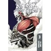 KNYGA Komiksas Manga Attack on titan Vol 3