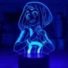 Šviestuvas 3D Led My hero academia