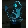 Vaikiškas šviestuvas 3D Led Pokemon