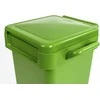ISORT plastikinė šiukšlių dėžė Napo, 70 l, žalia