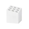 Japoniškas 9-ių lietsargių stovas Ideaco CUBE, baltas