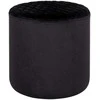Ejby Pouf Round in juodas velvet
