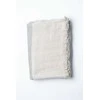 Pledas su kutais, pilka WF, 150x200, 100% linas