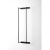 Rankšluosčių lentynėlė 70cm, metalas, juoda