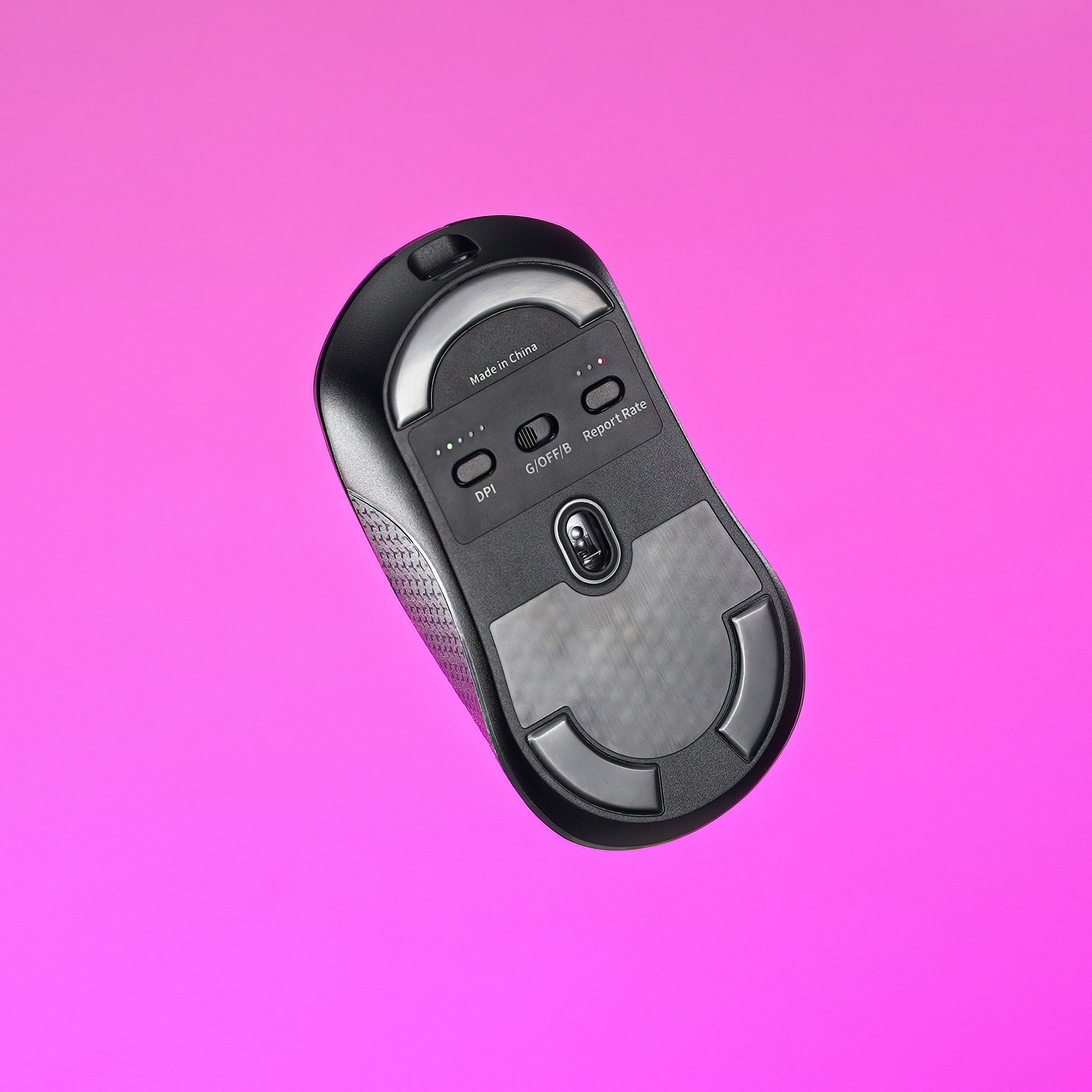 Belaidė žaidimų pelė Keychron M3 Wireless Mouse M3-A23, juodos spalvos aprašymas - Prekės nuotrauka