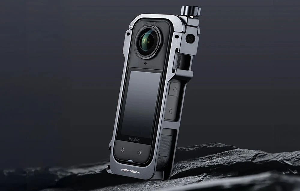 PGYTECH aliuminio korpusas Insta360 X5 kamerai aprašymas - Prekės nuotrauka