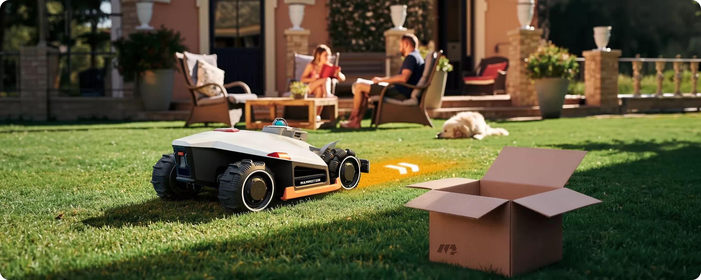 Vejos robotas Mammotion Luba 3 AWD 3000 LiDAR & NetRTK, 3000㎡ aprašymas - Prekės nuotrauka