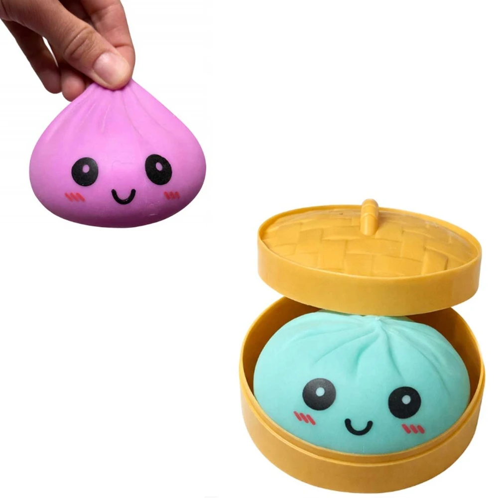 Minkštas antistresinis žaislas - Squishy Dumplings aprašymas - Prekės nuotrauka