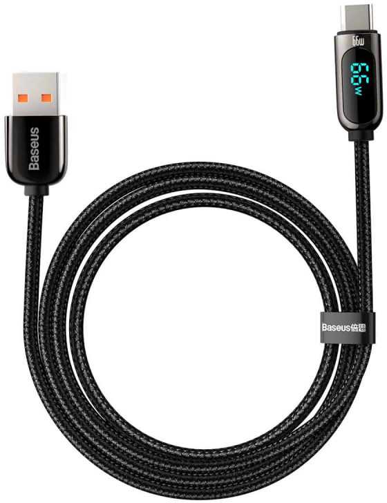 "Baseus" skaitmeninis kabelis USB-C tipo, 66 W, 1 m