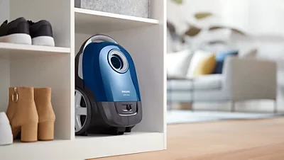Dulkių siurblys Philips 3000 serija XD3110/09, Mėlynos/Juodos spalvos aprašymas - Prekės nuotrauka