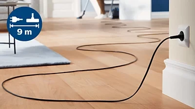 Dulkių siurblys Philips 3000 serija XD3110/09, Mėlynos/Juodos spalvos aprašymas - Prekės nuotrauka
