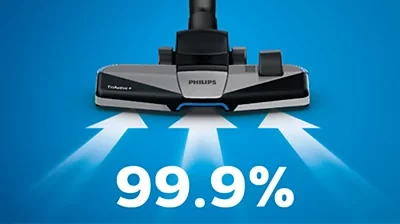 Dulkių siurblys Philips FC9556/09, Juodos/Mėlynos spalvos aprašymas - Prekės nuotrauka
