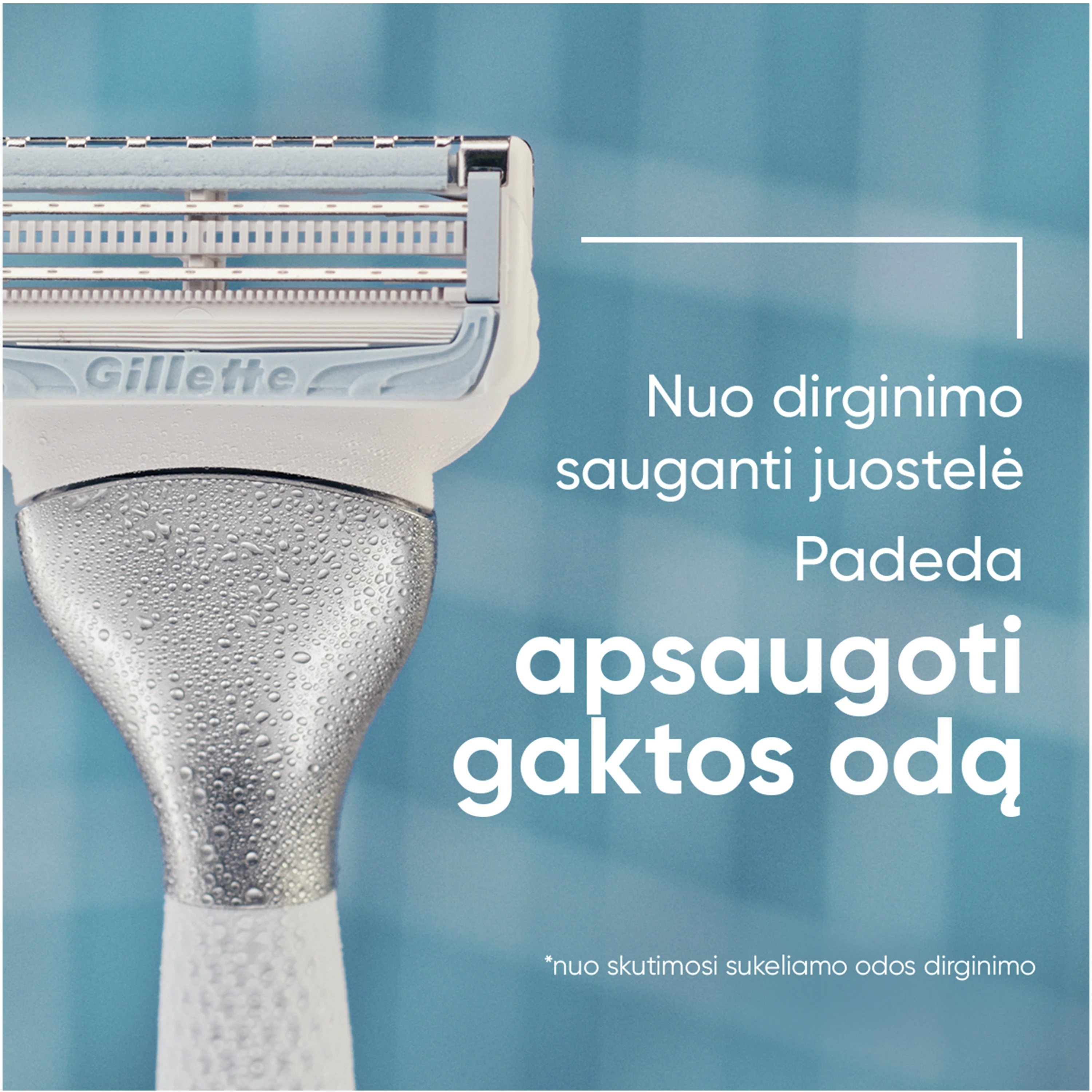 Gillette Venus Satin Care Aloe skutimosi peiliukai gaktoms plaukams, moterims, 10 vnt. aprašymas - Prekės nuotrauka