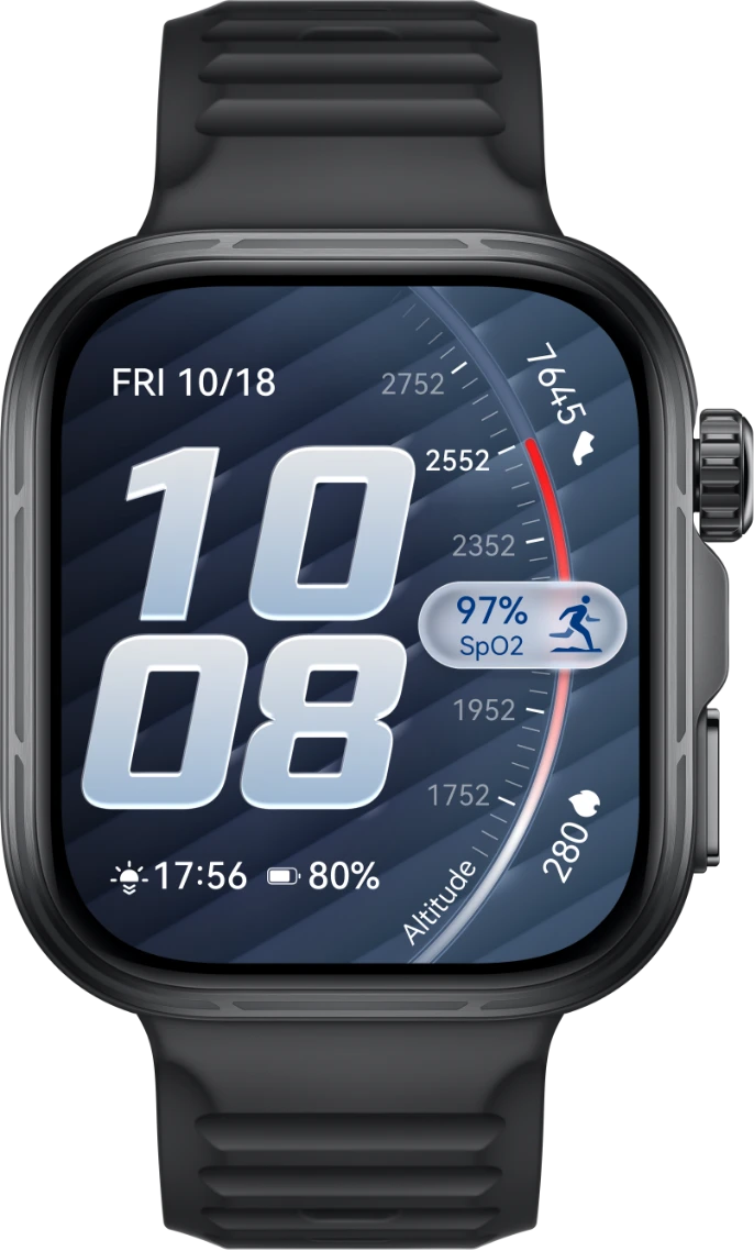 HUAWEI WATCH FIT 5 Pro Black Fluoroelastomer Strap aprašymas - Prekės nuotrauka HUAWEI WATCH FIT 5 Pro Black Fluoroelastomer Strap aprašymas - Prekės nuotrauka