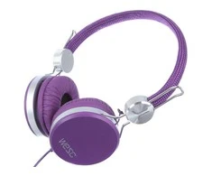 Ausinės WESC Banjo Violetinė