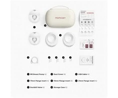 Momcozy dvigubas nešiojamas belaidis pientraukis M5