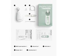 MOMCOZY KŪDIKIŲ NOSIES ASPIRATORIUS SU ILGAI LAIKANČIA BATERIJA