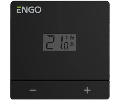 Engo Controls Engo EASY belaidis termostatas, juodas